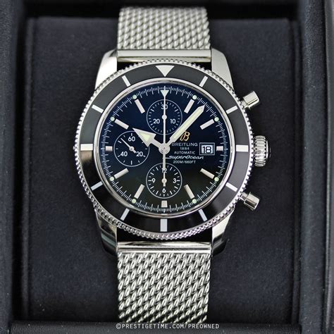 pre owned breitling superocean heritage|breitling superocean heritage chronograph.